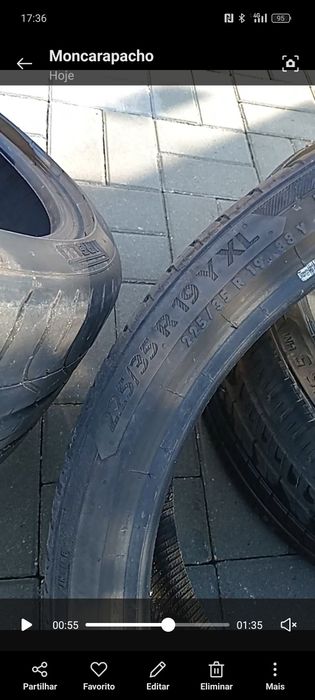Pneus jante   225/35/19