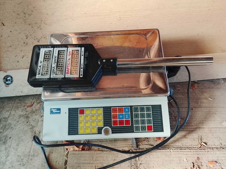 Ваги електроні..