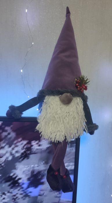 Новорічний гном ручної роботи