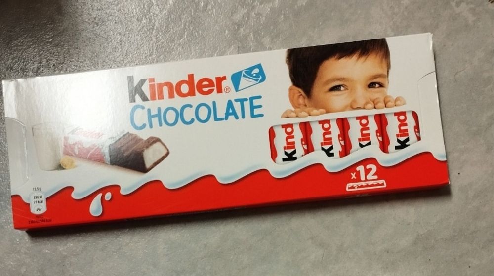 Czekoladki kinder,batoniki