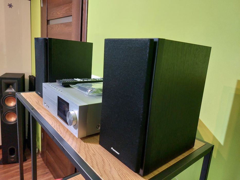 Minisystem Hi-Fi Pioneer HM72 Wi-Fi BT CD Spotify Hi-res DSD Sub Preo