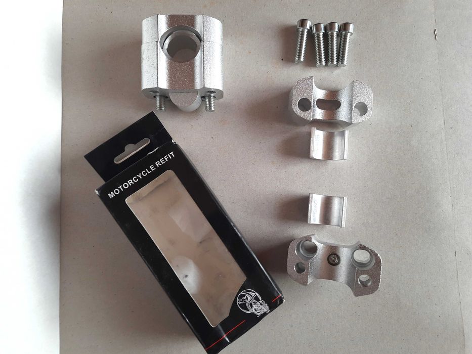 Проставки на руль мотоцикла алюмінієві Мото Стійки на кермо 22мм 28мм