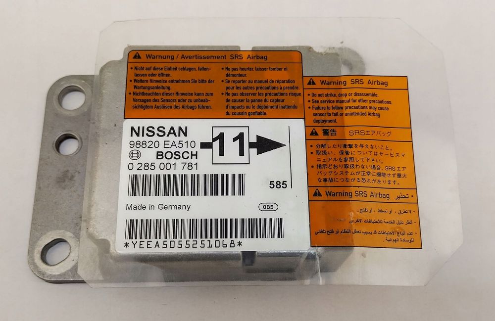 nissan pathfinder r51 05-10 moduł sensor airbag poduszek 98820-ea510