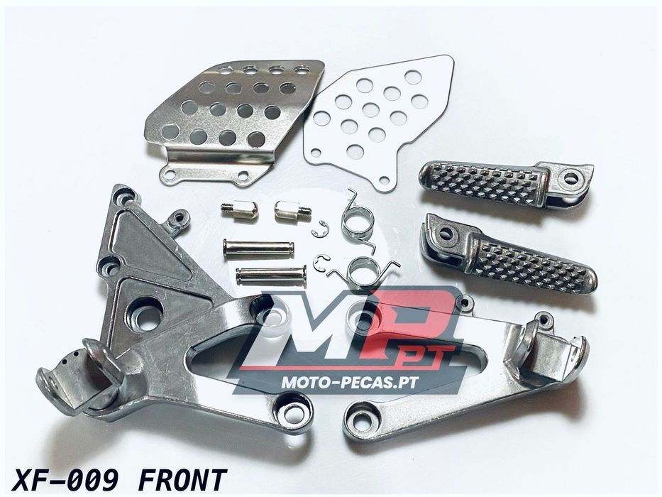 cbr 600rr 2003 - 2006 suporte pousa pes completo honda