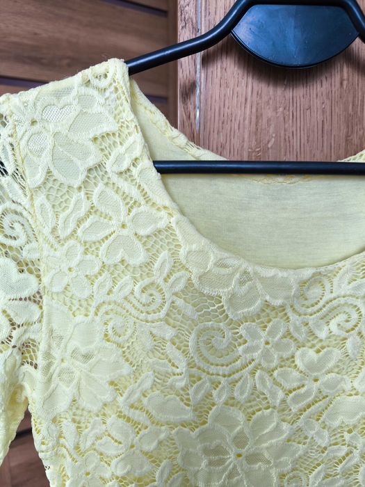 Sukienka żółta r.36