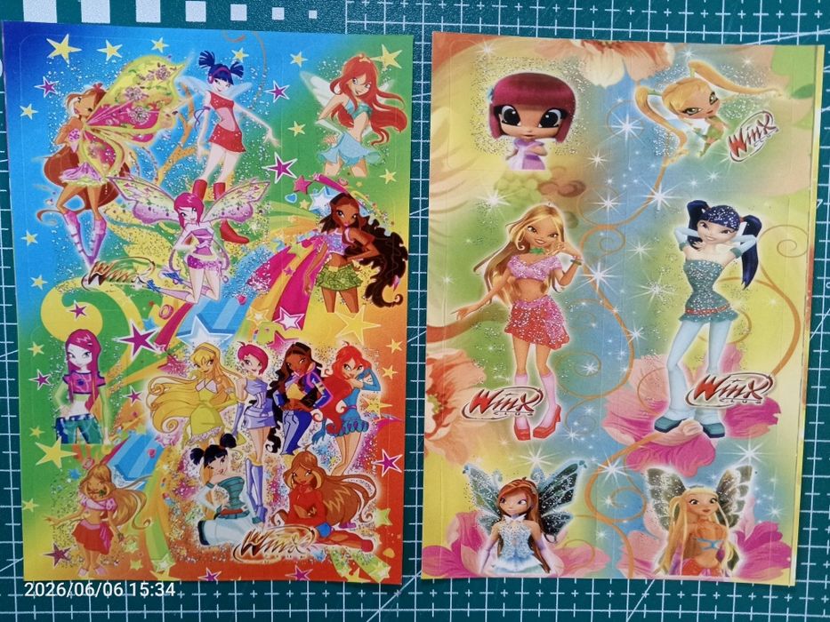 Winx наклейки,мх, Братц та власний дизайн на замовлення