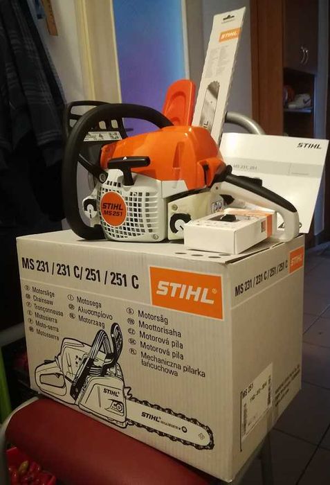 Piła spalinowa Stihl MS 251 3 KM Nowa zakup w Polsce Gwarancja STIHL