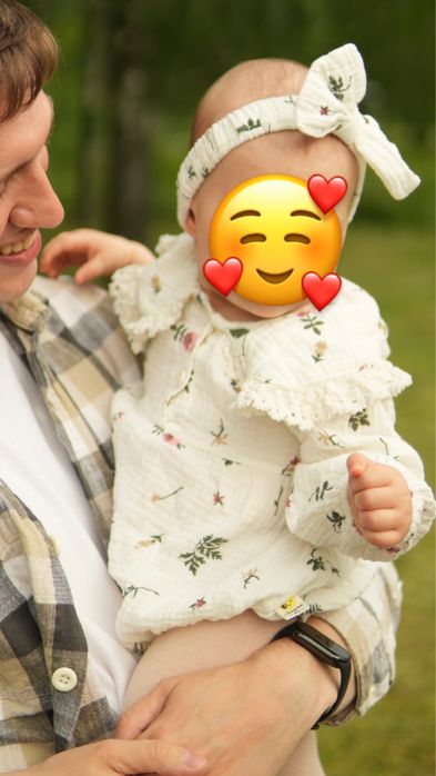 Дитячий бодік для фотосесії, 80 см