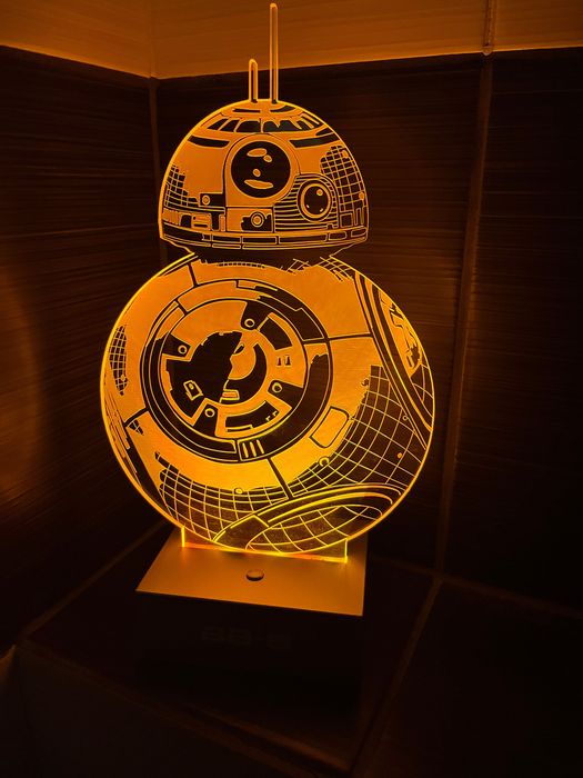 Lampka Star Wars BB-8 usb Paladone LEKKO USZKODZONA