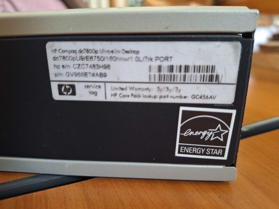 Dois PC HP para peças