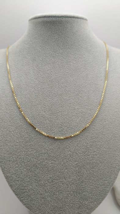 Złoty Łańcuszek Kostka 55cm Pr.585 Nowy Zapraszamy