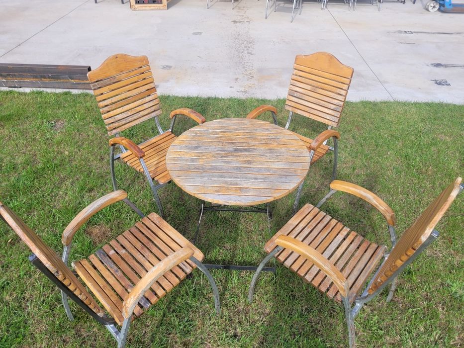 Meble ogrodek piwny bar restauracja