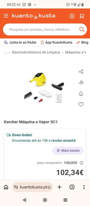 Karcher Máquina a Vapor SC1