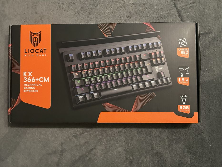 Klawiatura mechaniczna RGB outemu RED