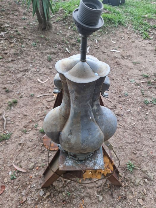 Candeeiro em cobre antigo