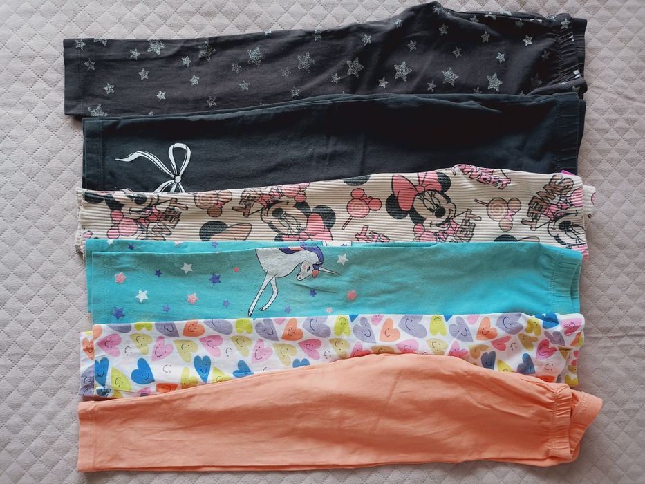 Leginsy dziewczęce rozmiar 122