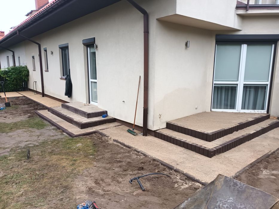 Brukarstwo, tarasy układanie kostki brukowej  WOLNE TERMINY