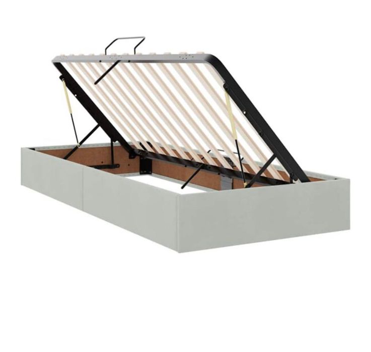 Cama 100x200 com arrumação