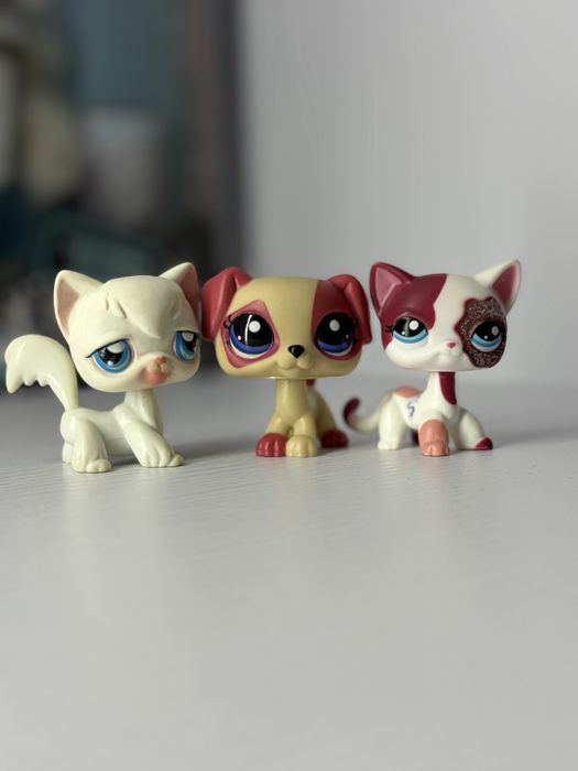 ЛПС Littlest Pet Shop читайте опис! Ангорік, Собачка, Котик 3д