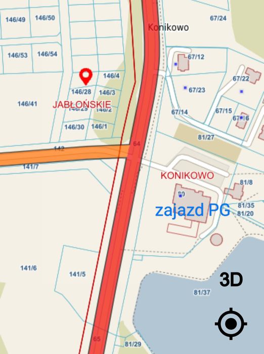 Działka Gołdap Jabłońskie