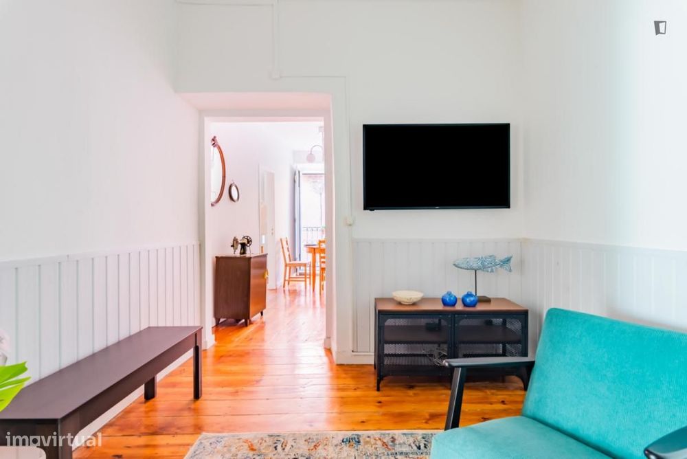 Apartamento com 2 quartos - localizado em Intendente Lisbon