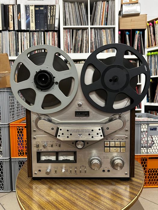 Magnetofon szpulowy Akai GX-635D Stan Gabinetowy Szpule