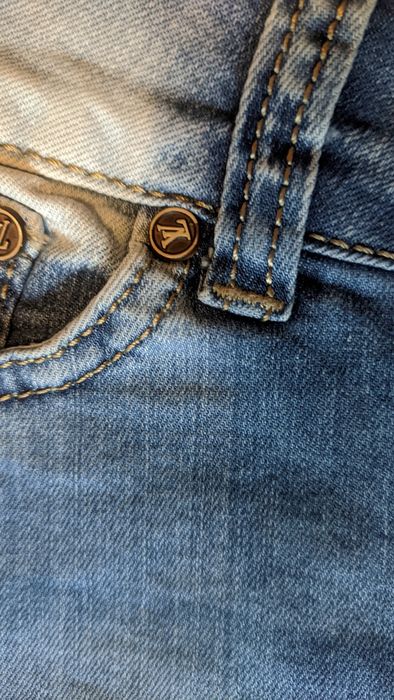 Louis Vuitton spodnie jeansowe super stan