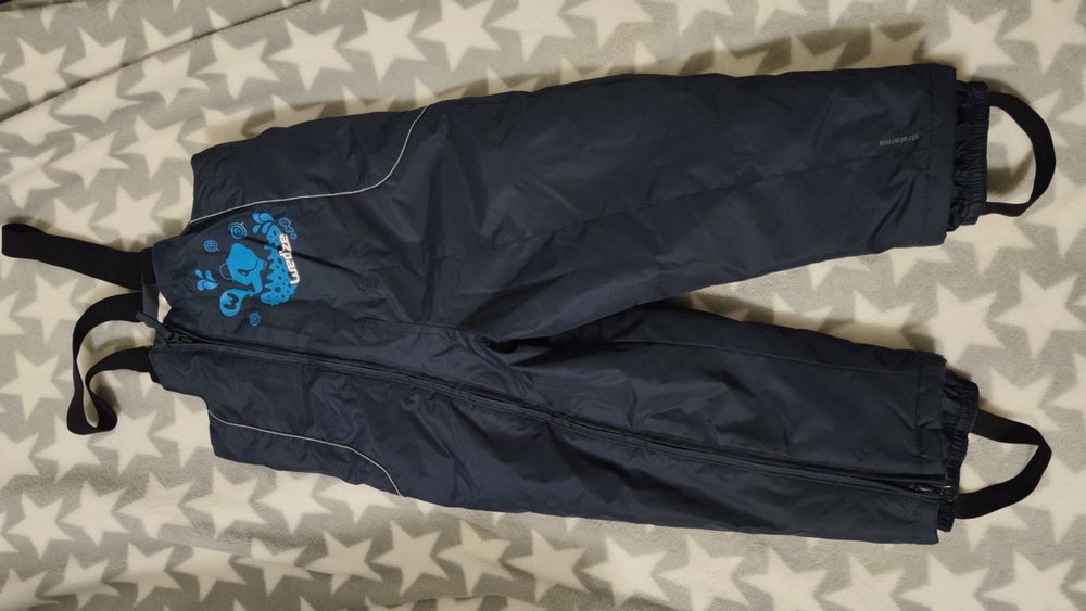 Штаны зимние, полукомбинезон, 104 р.