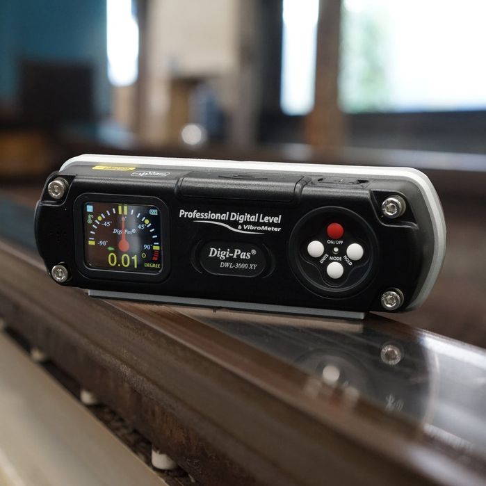 Digi-Pas DWL 3000XY Bluetooth - Nível de bolha de ar digital de máquin