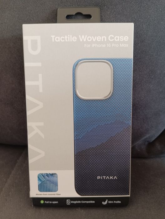 Etui Case Tactile Woven Pitaka do iPhone 16 Pro Max NOWE TANIO ORYGINA