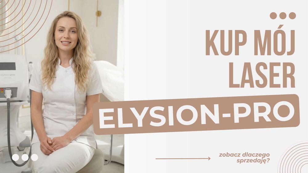 [ZERO ODSTĘPNEGO] Praktycznie NOWY Laser Elysion Pro: różne opcje zakupu