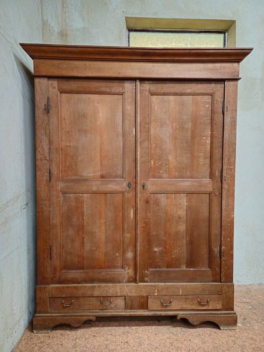 Duża stara szafa sieniowa Francja //