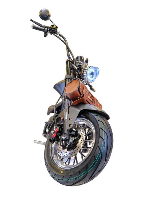 Электроскутер Чоппер Mangosteen Chopper black 3000W 30 Аh