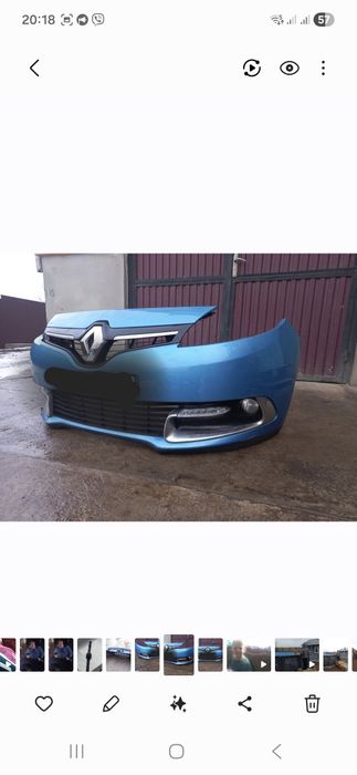 Морда  2012-16рік на гранд сценнік3 renault grand scenic-3