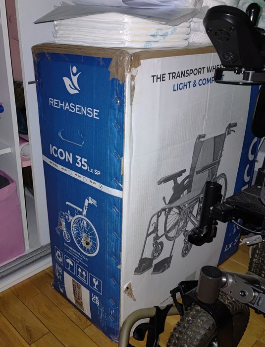 Lekki wózek inwalidzki ICON 35 Lx