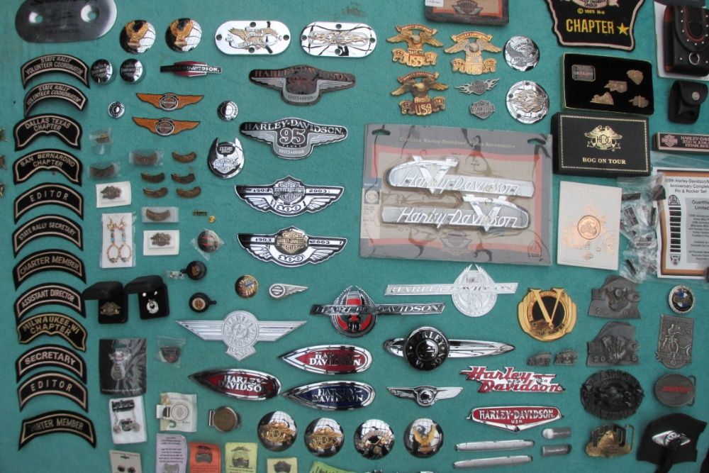 Harley Davidson emblemat znaczek logo dekiel różne