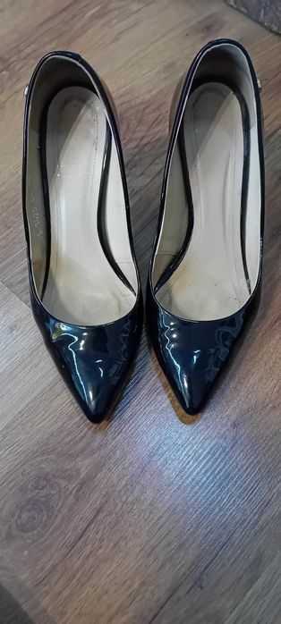Czarne Czółenka szpilki 37 rozmiar