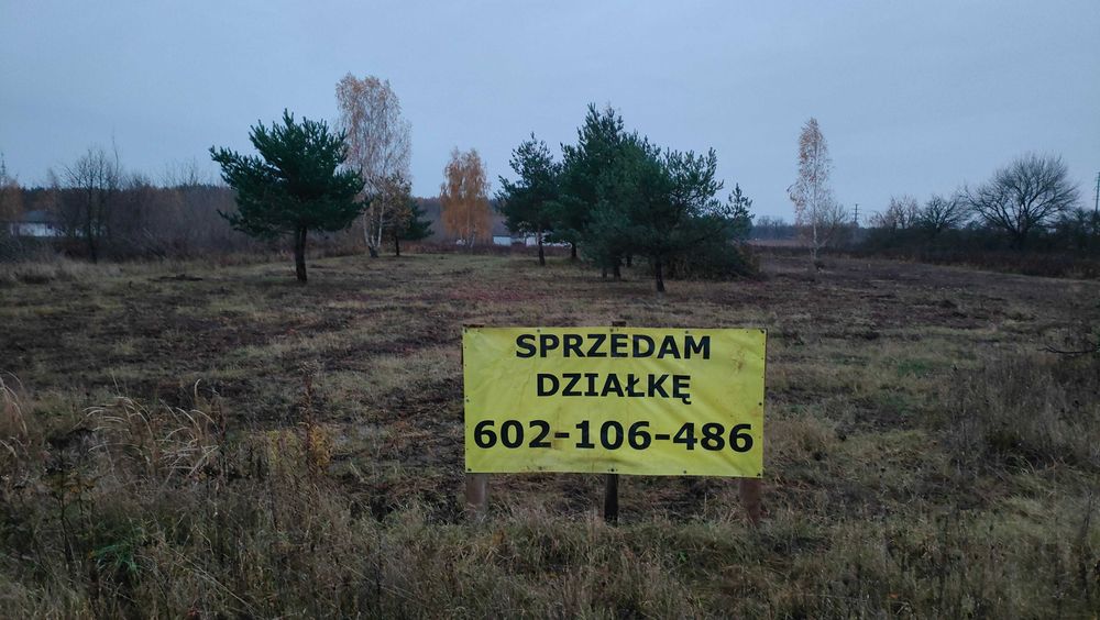 Działki budowlane Janówek, Góra (blisko torów PKP)