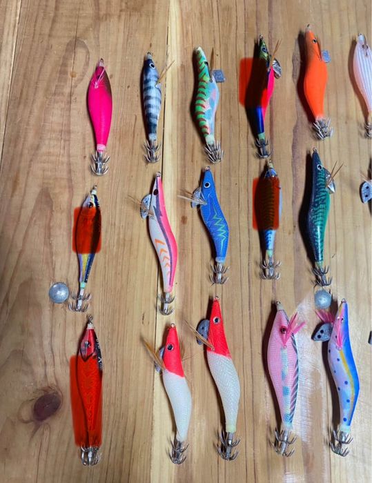 Iscos de pesca de choco