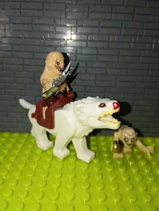 Figurka Azog Plugawy +Warg! Hobbit kompatybilne z LEGO Lotr lor087