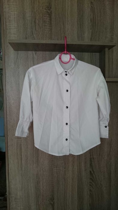 Блуза блузка белая школьная для девочки 42 - 44