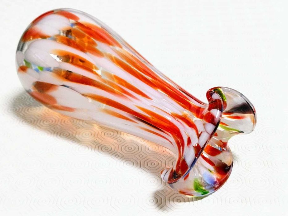Jarra multicolor em vidro de Murano Itália