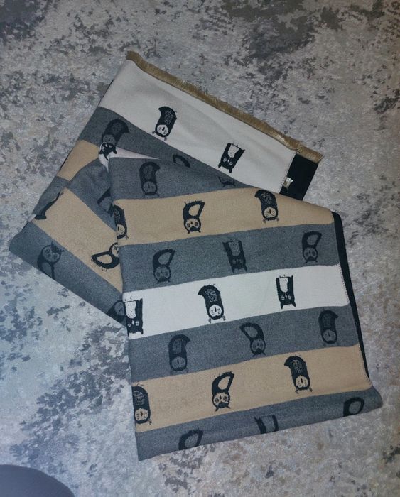 Szalik szal w sowy NOWY