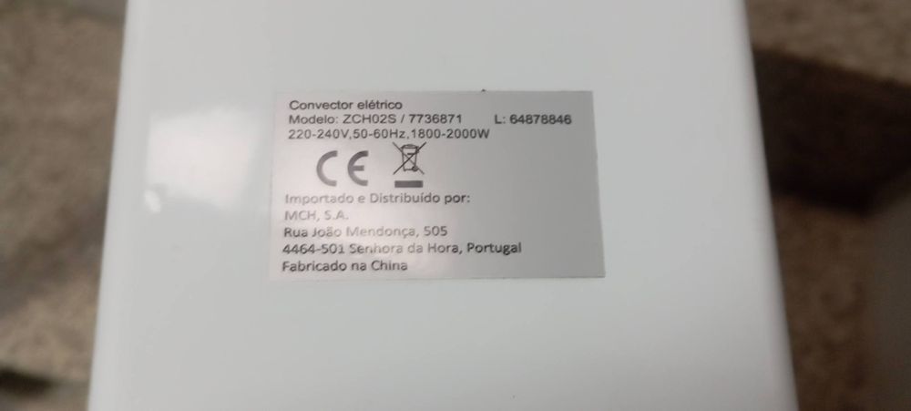Aquecedor convector