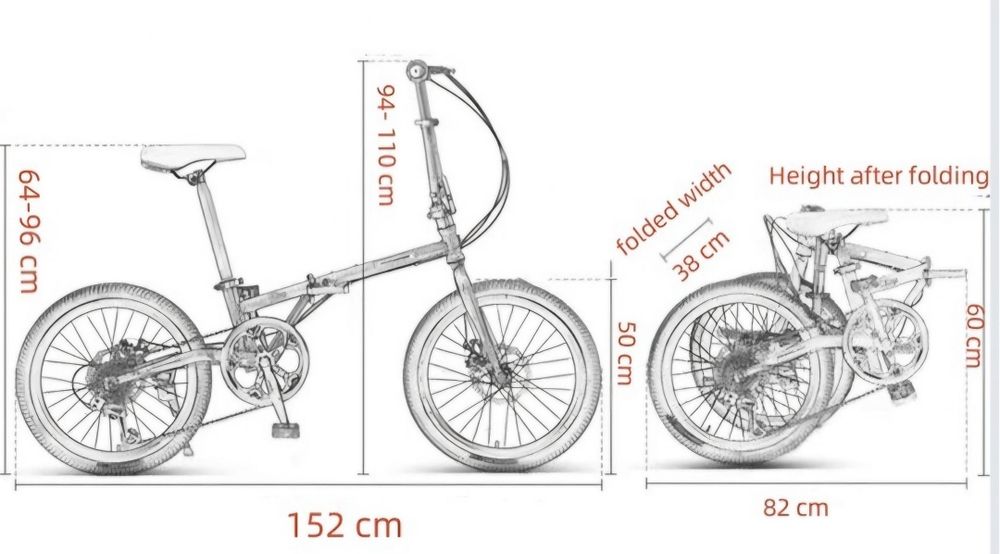 Składak 20" Marki premium RALEIGH ( brytyjska)