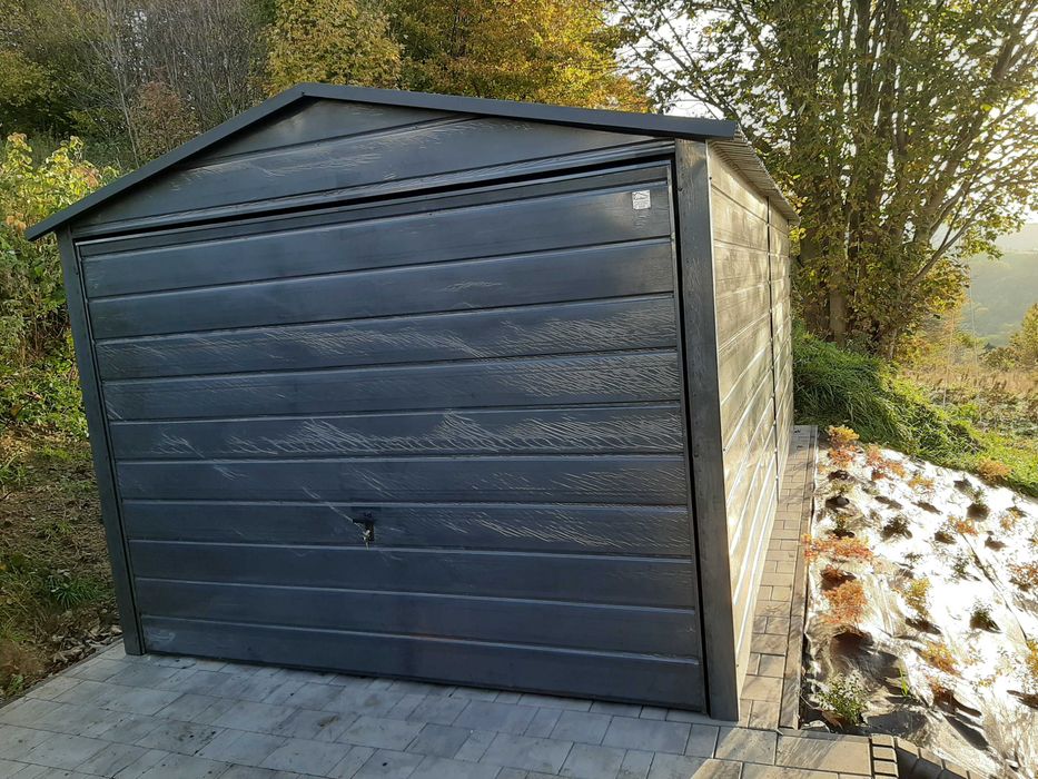 Garaż  I Gatunek 3x5 Promocyjna Cena GRAFIT MAT