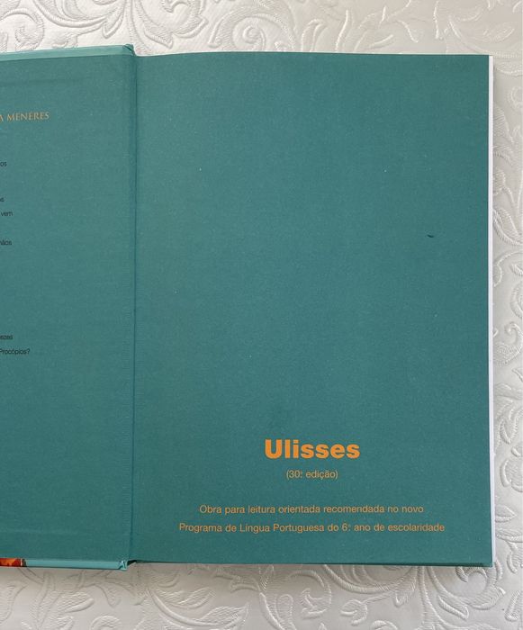 Livro: "Ulisses", de Maria Alberta Menéres