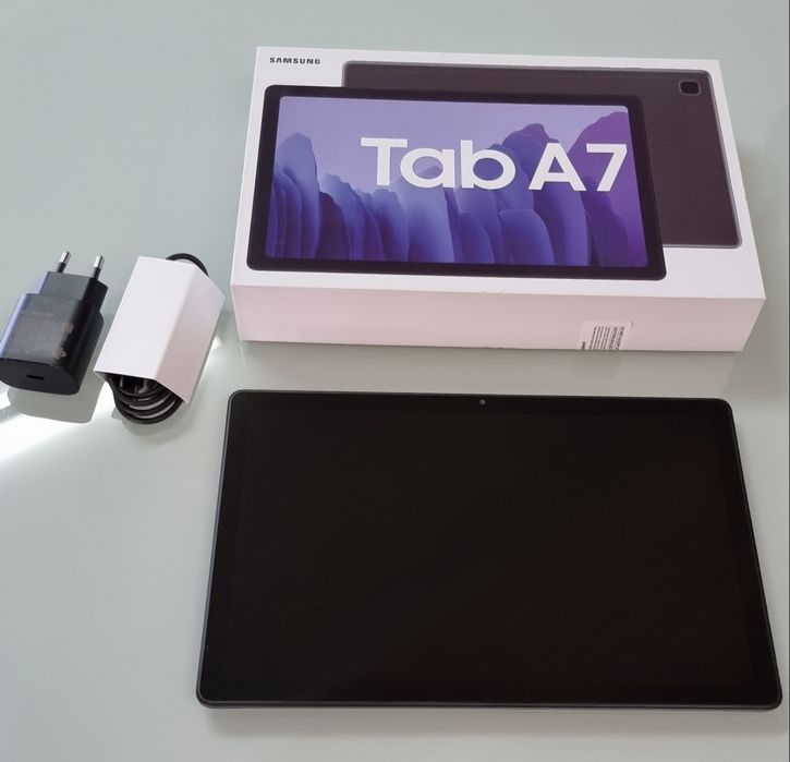 Tablet Samsung A7 SM‑T505 10,4" Wi‑Fi 32GB Capa. Nunca usado.