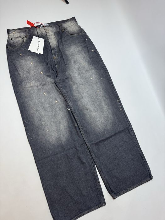 Джинси Acne Studios Washed Painted baggy pants L XL штани vetements