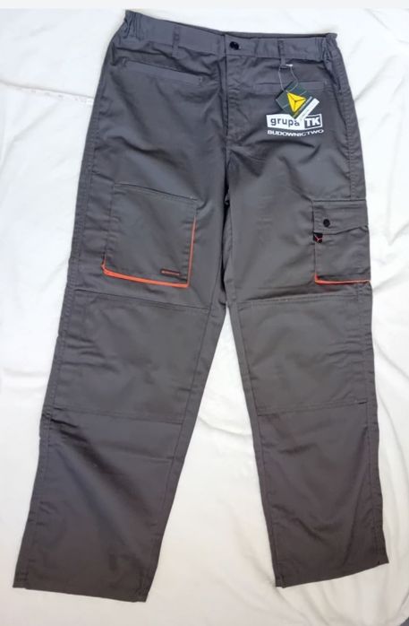 Spodnie cargo z kieszeniami na kolanach szatę nowe metki XL